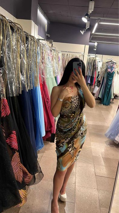 Дизайнерска къса рокля Паула Ричи