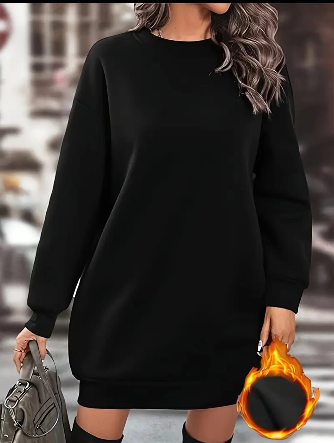 Туника в черно 4XL
