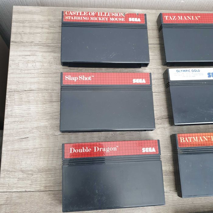 Оригинални игри за Sega Master -10 броя