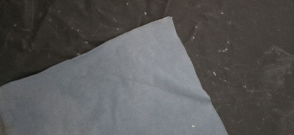 Vand o bucata piele ecologică 135x165 cm, culoare maro închis wenge