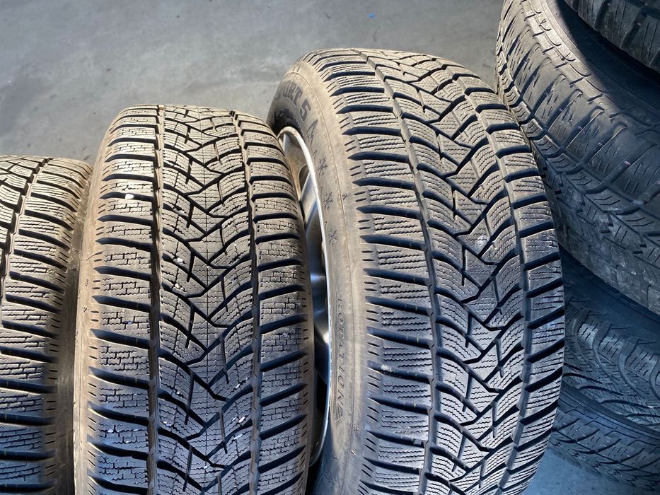 Jante aliaj R16 5x112 cu anvelope M+S 205 55 16