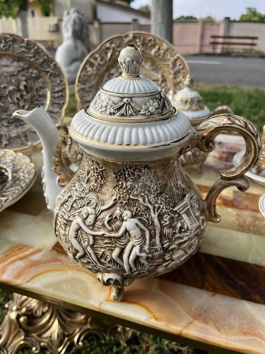 Servici CAPODIMONTE ptr  ceai/cafea -