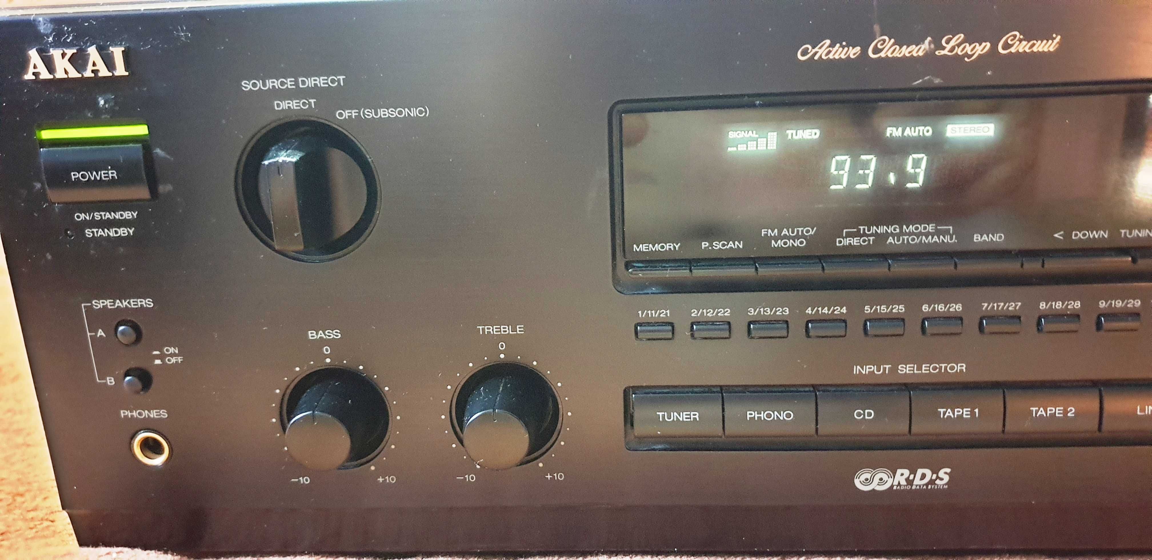 Akai AA-49 statie amplificator 2X80W pe 8 Ohm