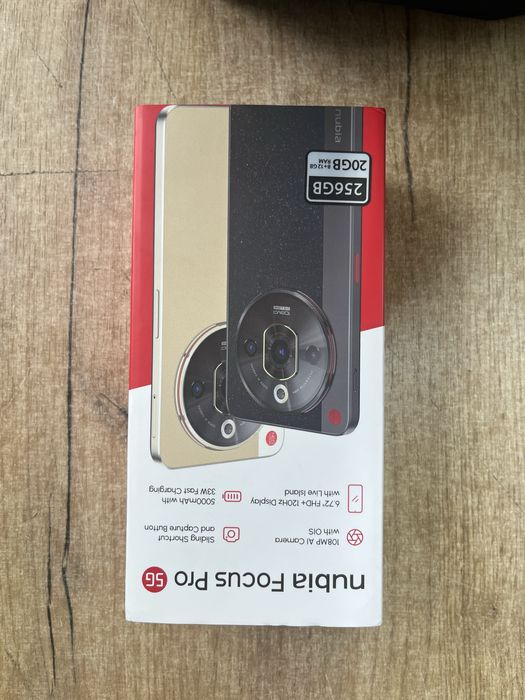 Nubia Focus pro 5G черный в почти новом состоянии