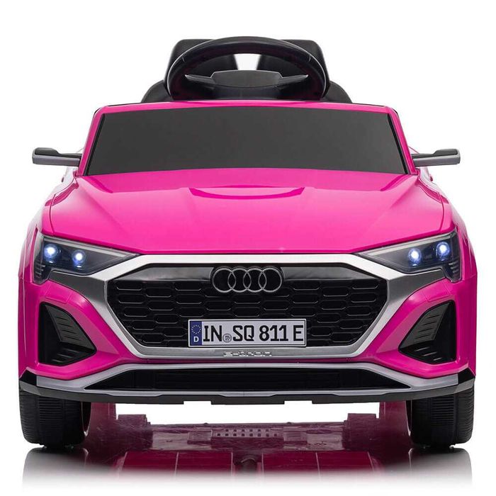 Masinuta electrica Audi SQ8, roz, CADOU:Nr inmatriculare personalizat!
