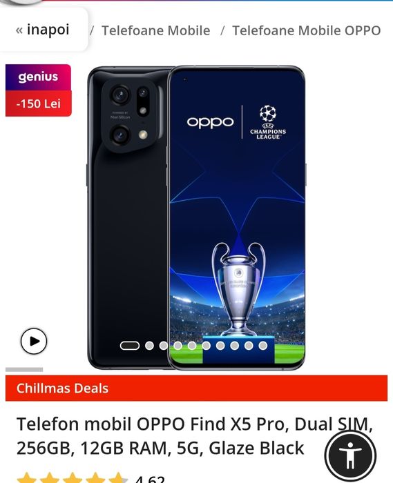 Oppo fond X5pro perfecta stare de functionare
