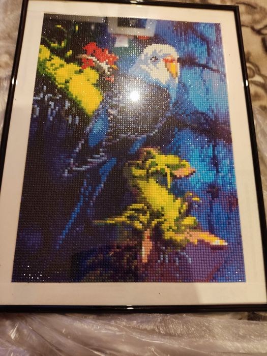 Goblen diamante lucrare manual