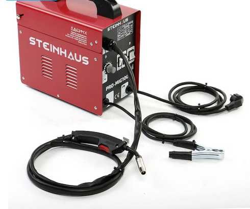 Aparat de sudura MIG cu sarma cu flux Steinhaus PRO-MIG100,
