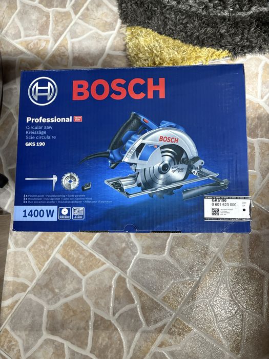 Продавам чисто нов ръчен циркуляр”Bosch”1400W