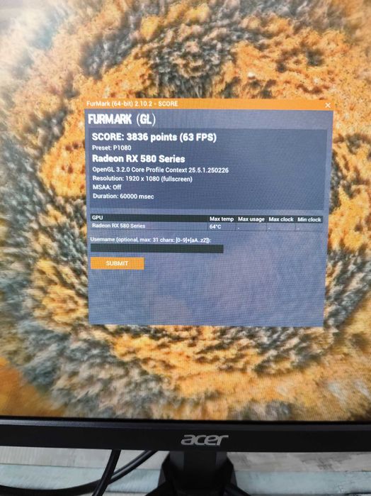 Calculator / PC Gaming / Office – i7 6700 + RX580 8GB Sapphire + CADOU