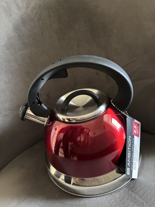 Ceainic / infuzor otel inoxidabil - NOU, CU ETICHETA  - 2,2 Litri
