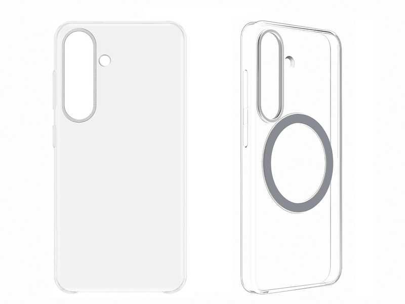 Samsung S25 Clear, Kintsuilt, Silicone Magnetic Case. Есть дост