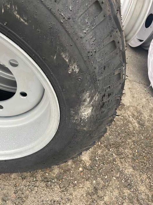 Anvelope noi cu janta 10.0/75-15.3 cauciucuri groase 12pr remorca