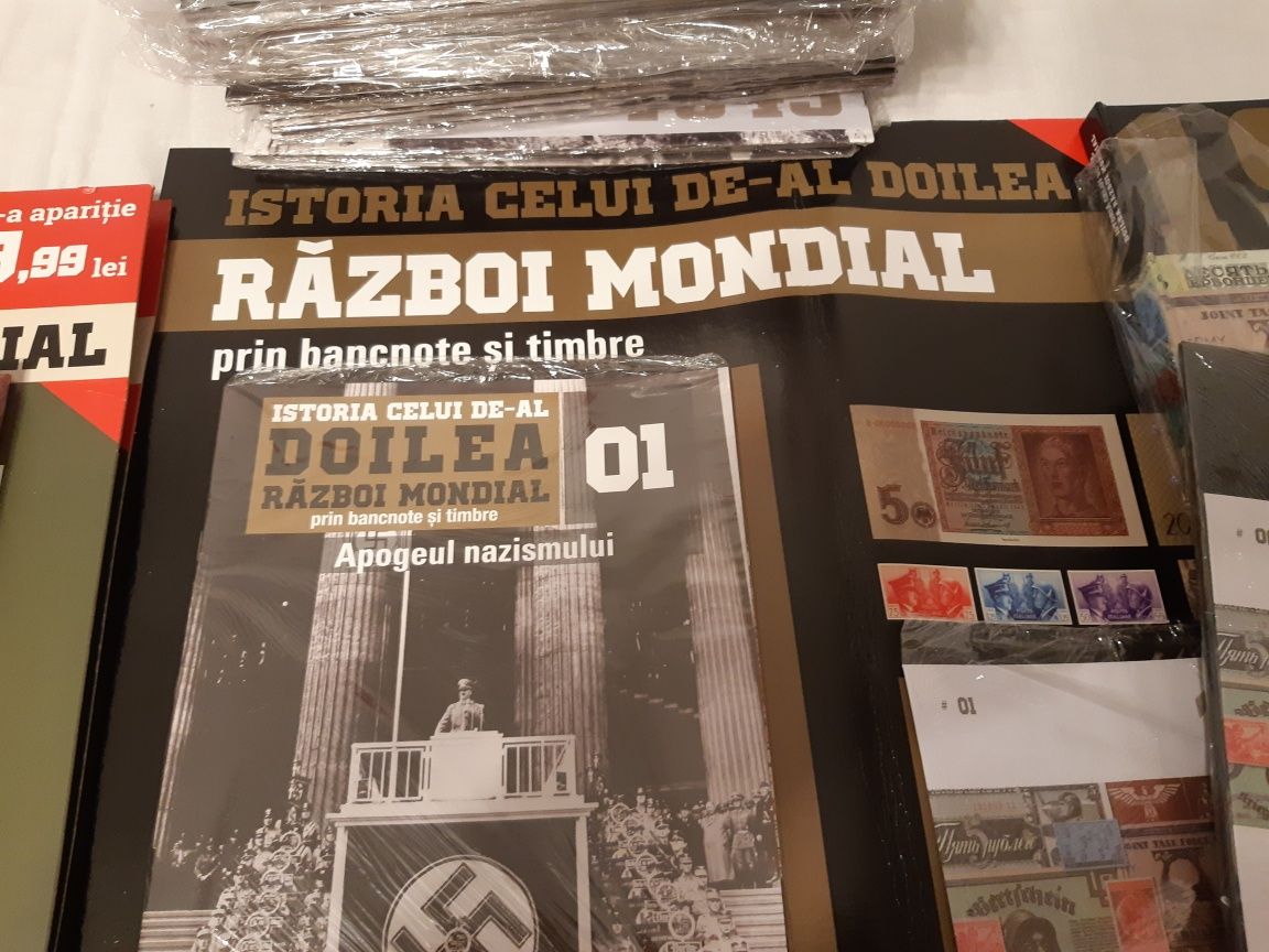 Colecția Istoria celui de al doilea război mondial prin Bancnote și Ti