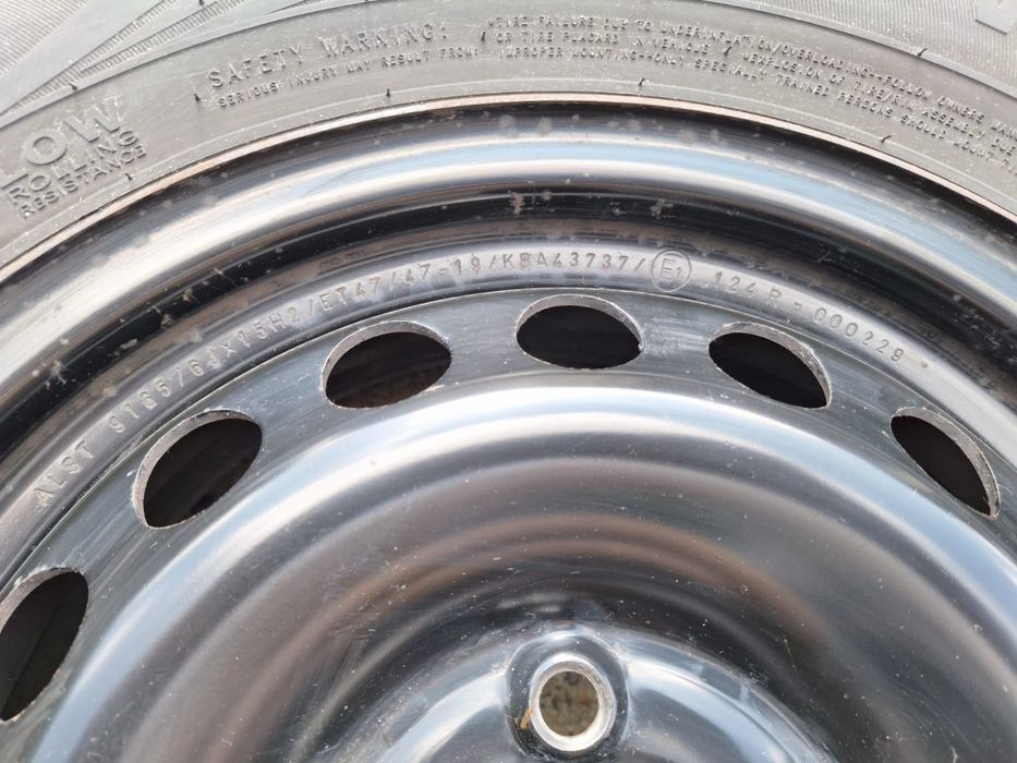 Set jante+cauciucuri iarna