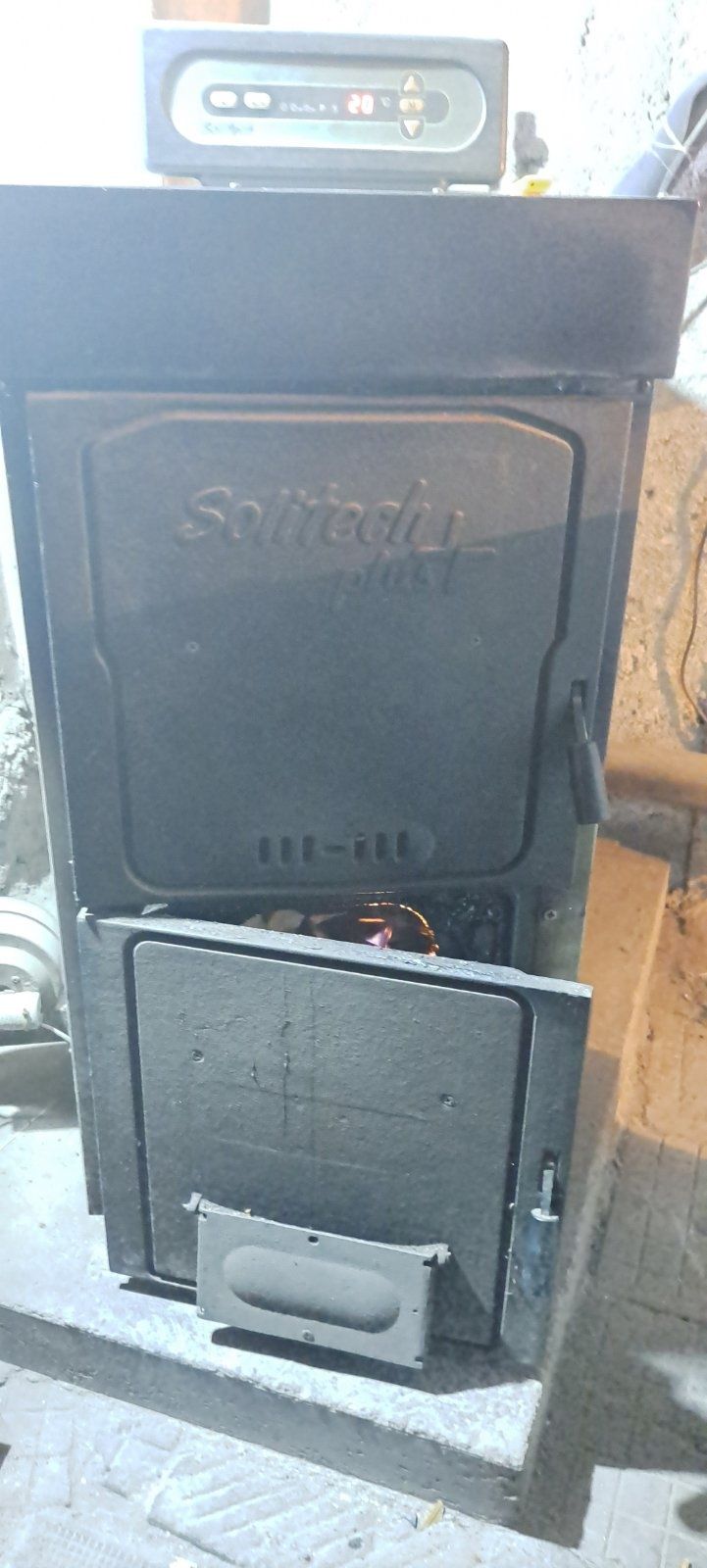 Котел на дърва и въглища 25kw