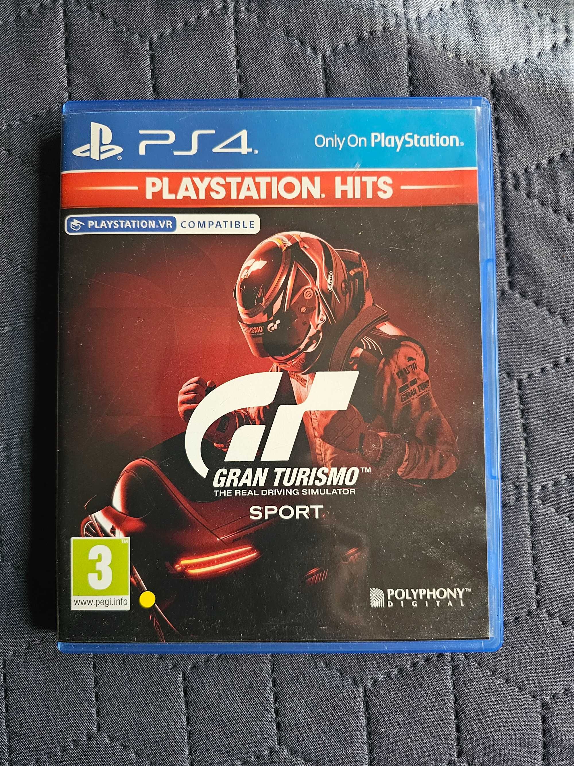 PS4 игра Gran Turismo Real Simulator Sport, PS VR compatable