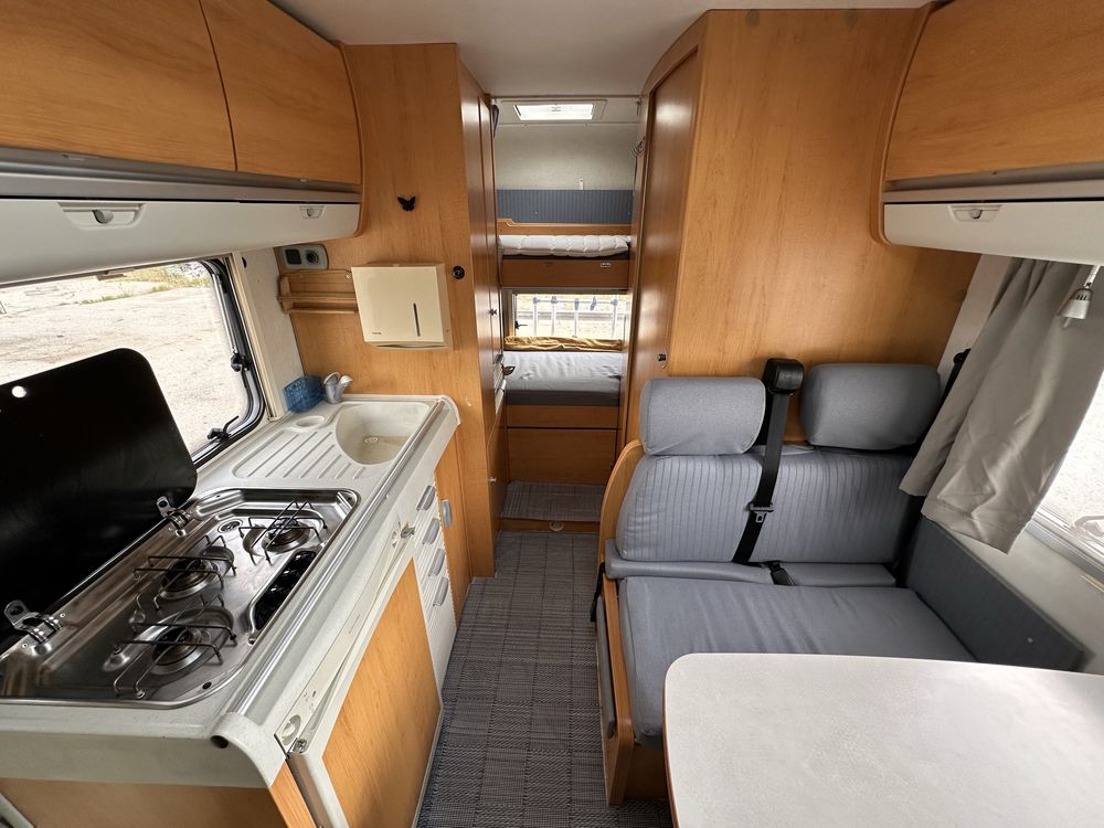 Hymer Eriba - 2.8 JTD / Fiat Ducato/Solar 2x150/Klima/TV/Багажник Коле