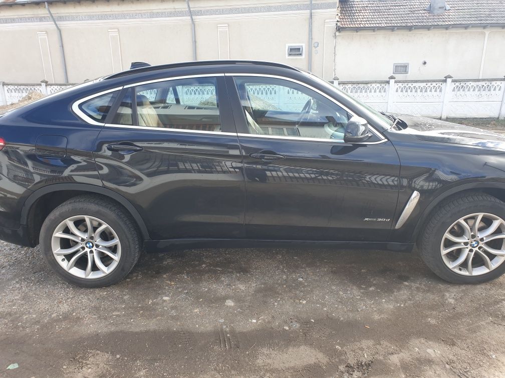 BMW X6 puțin rulat cu km certificați și garanție 12 luni sau 50000 km