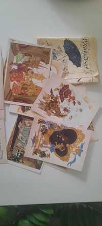 Set cărți postale rusesti din anii 70 - nefolosite