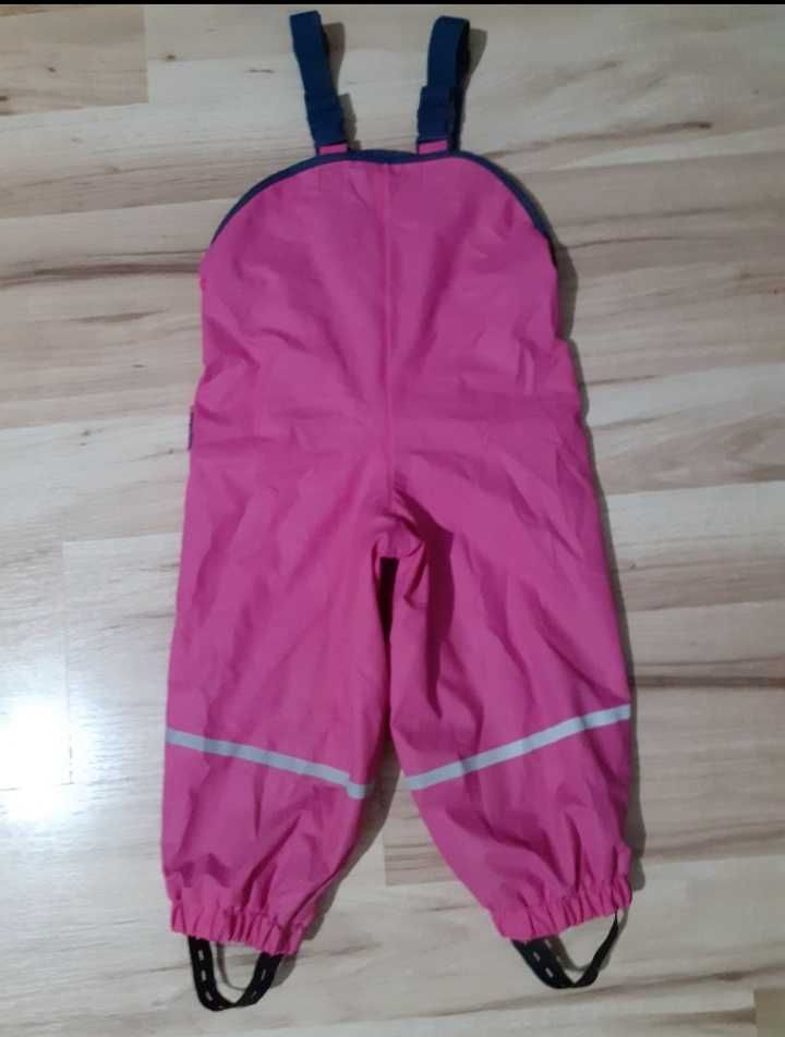 Salopeta Playshoes fetita,impermeabila măr.92