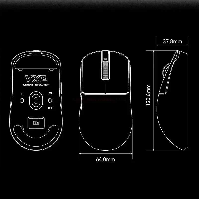 VGN VXE Dragonfly R1 PRO MAX Bluetooth мышь