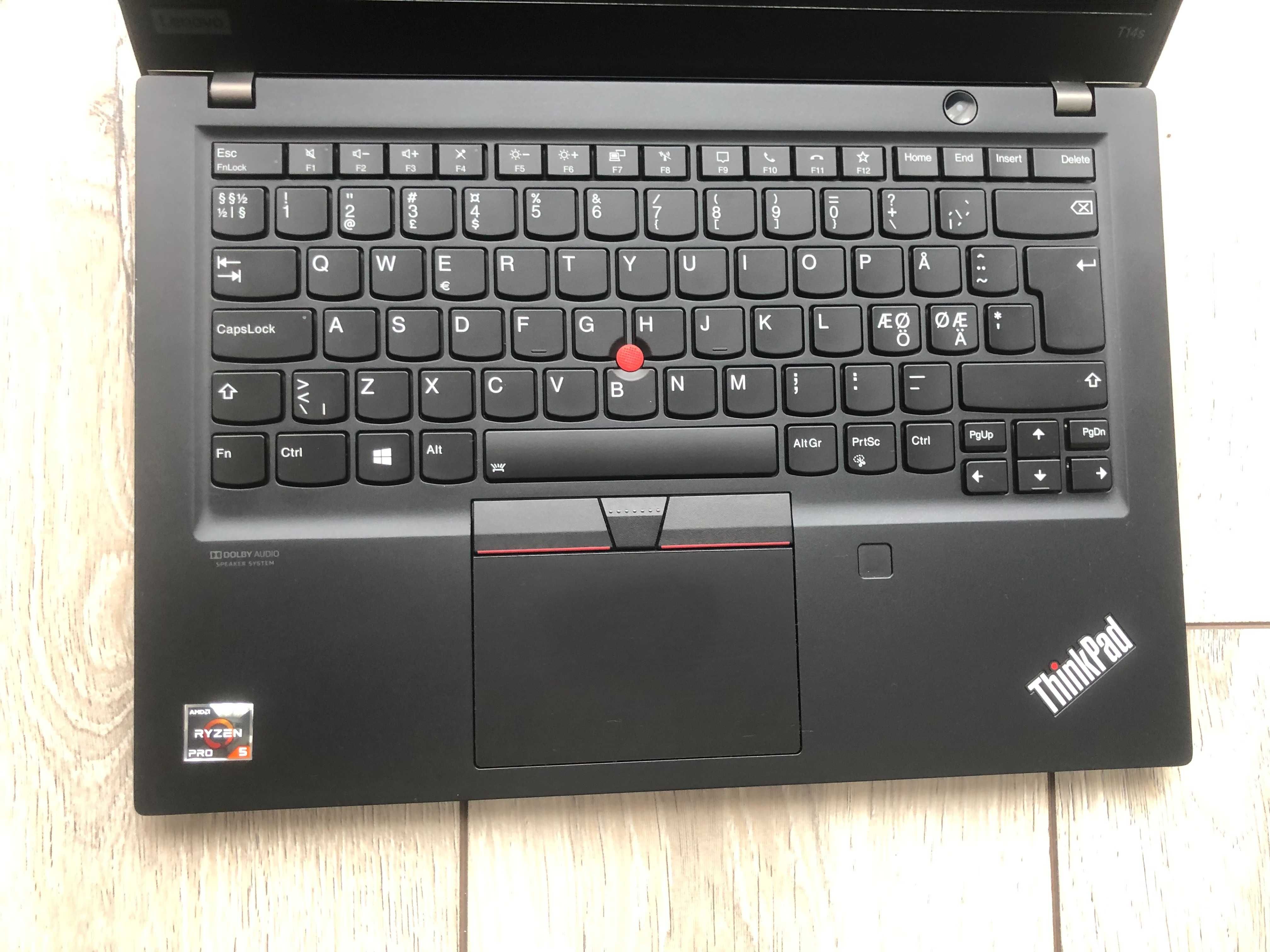 Lenovo ThinkPad T14s AMD Ryzen 5 PRO 4650U, 512GB SSD NVMe)