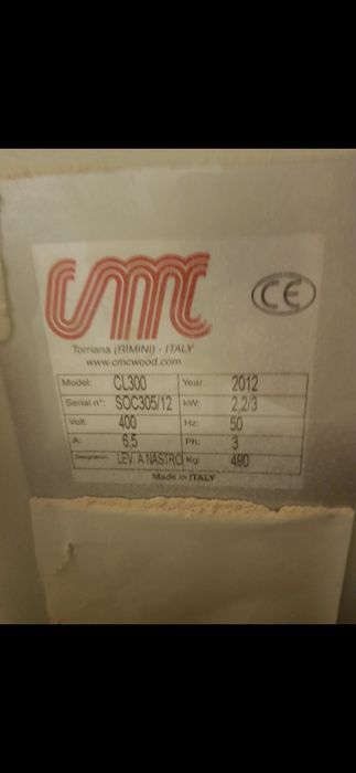 Masina de slefuit cu banda orizontala (slaif)