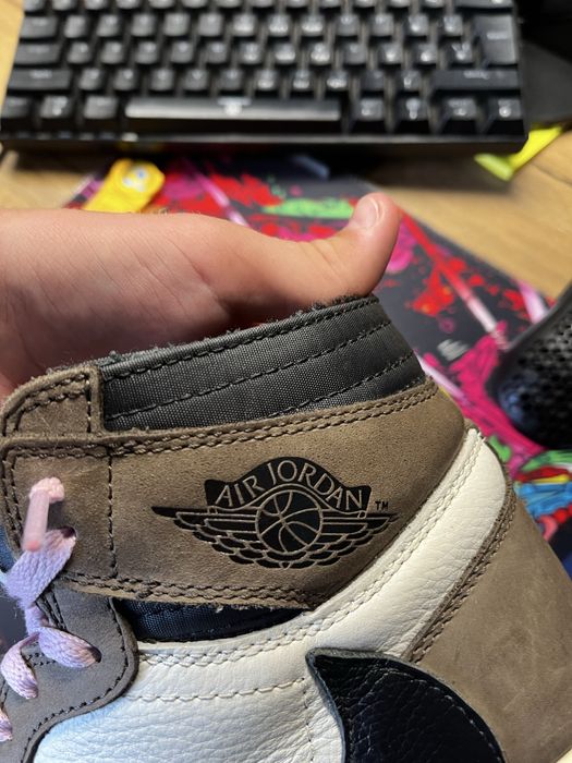 Nike Jordan 1 Travis Scott Mocha