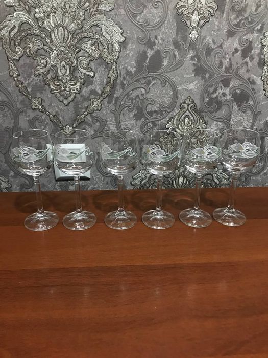 Рюмки Богемия .Чехославакия