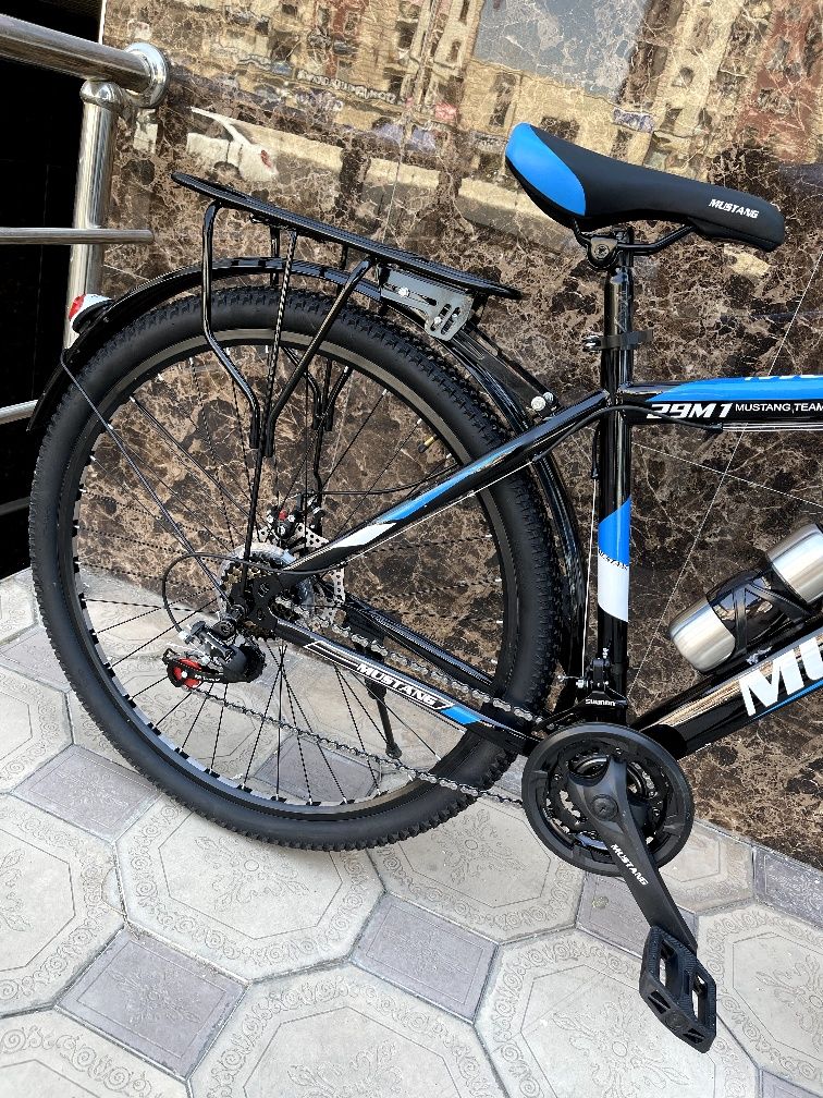 Новый велосипед MUSTANG 26 размер  21 скорис