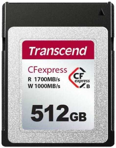 Card 512GB CFexpress Type B Transcend