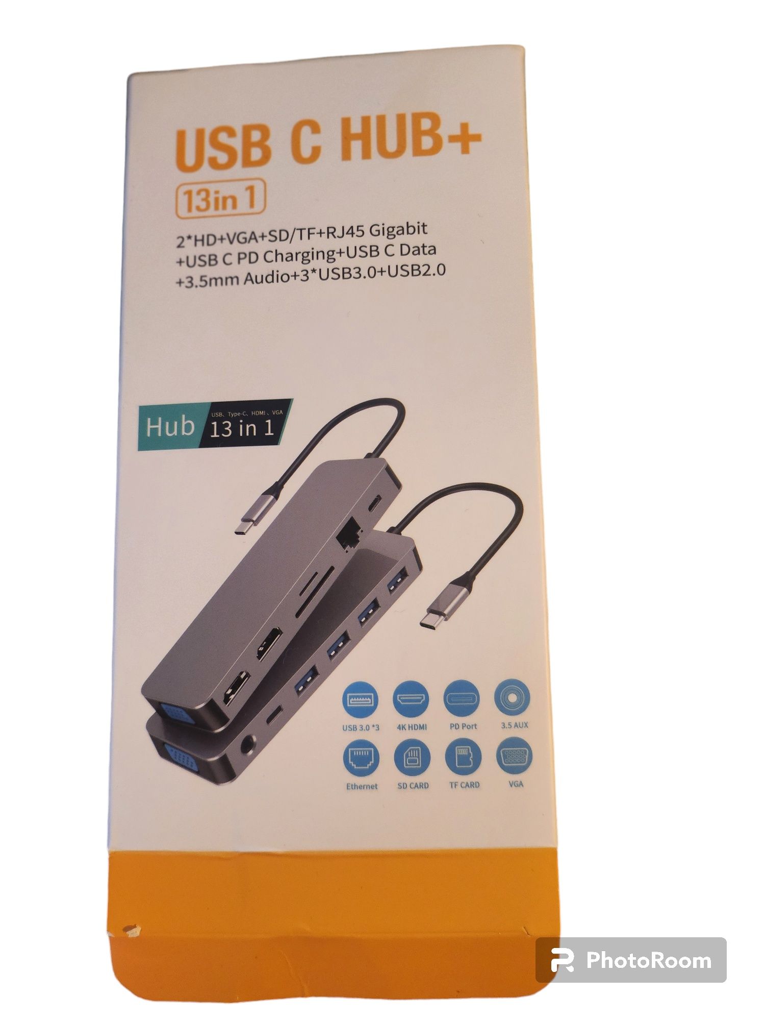 USB C HUB+  RikBo 13in1