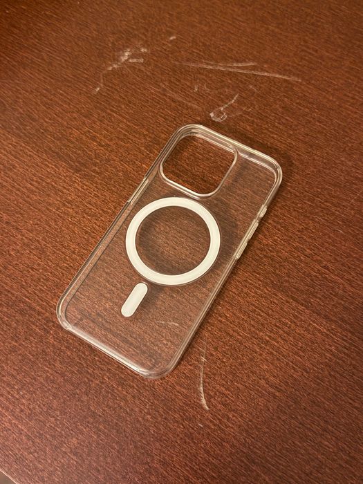 Husa Apple Originala cu MagSafe – iPhone 15 Pro (Transparenta)