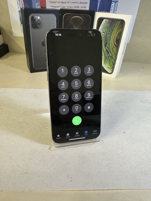 Iphone 15 pro max / 256 gb / garantie / folie sticla cadou