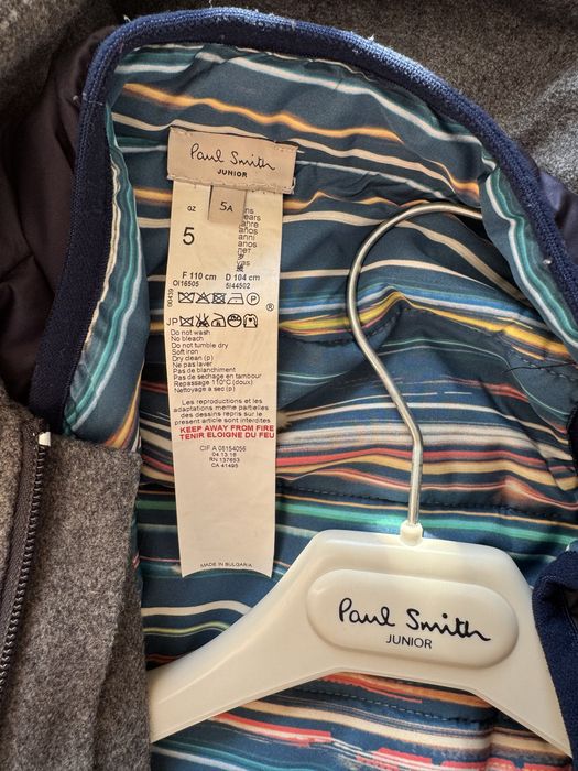 Vand Palton Paul Smith Junior 5 ani lana+casmir
