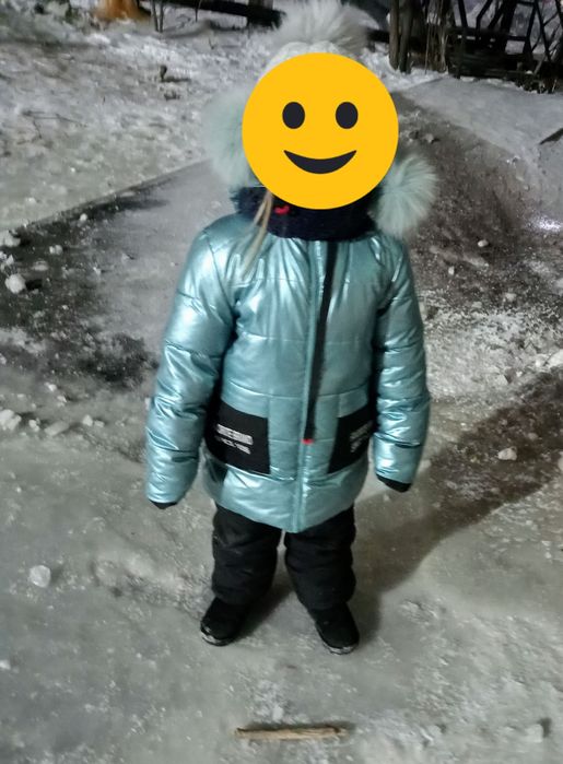 Детский зимний комбинезон