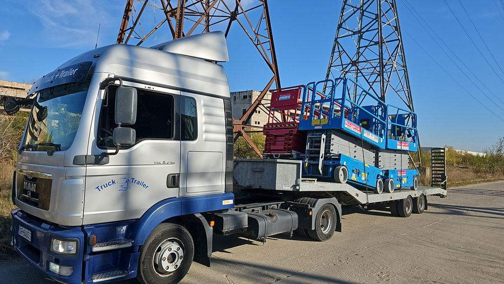 Trailer Transport Utilaje,nacele