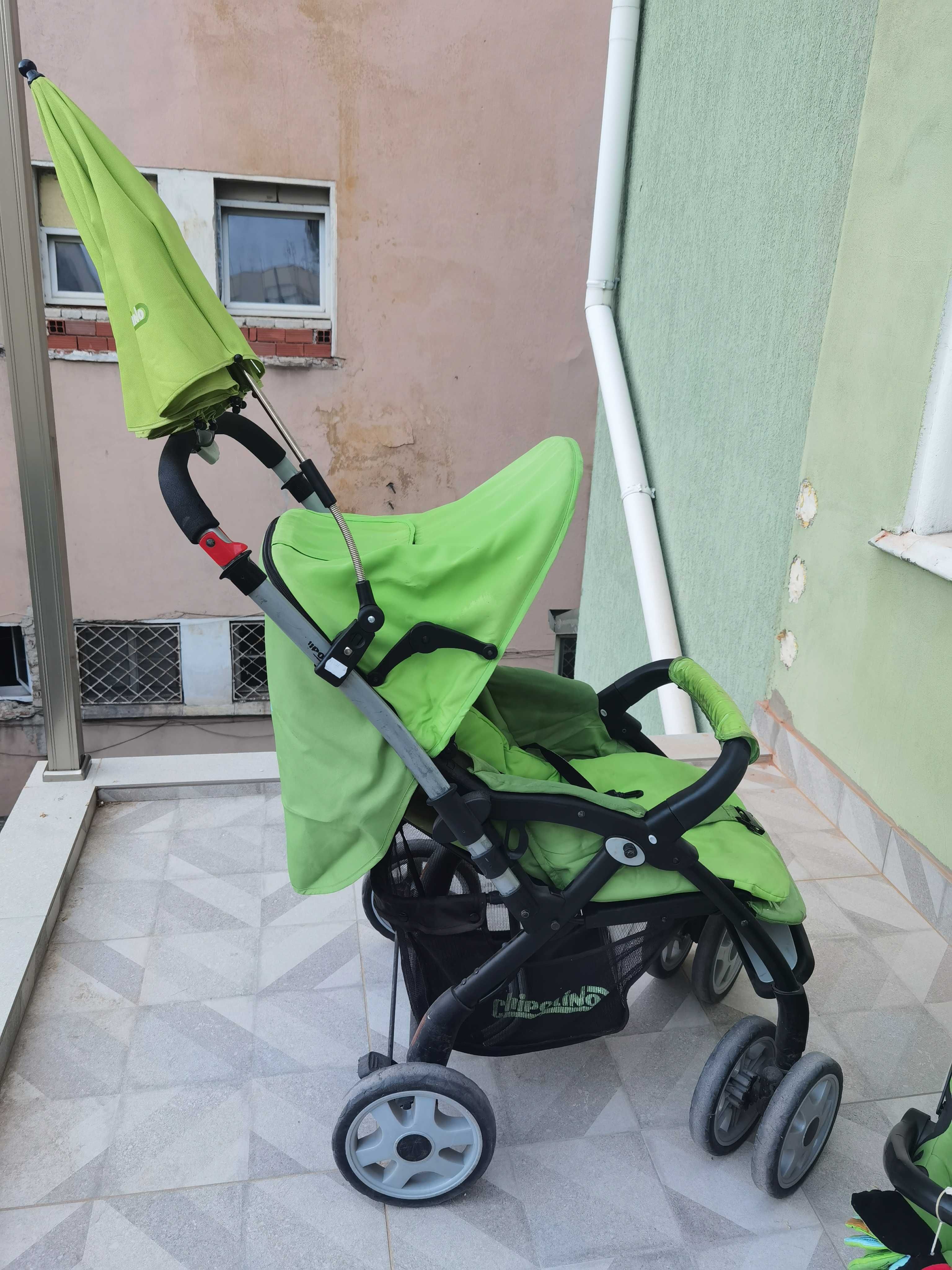 Детска количка Чиполино Ултра цвят зелен