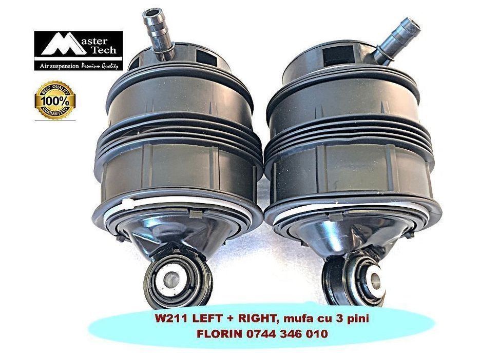 Set Perne aer spate Mercedes E-Class, E 200 CDI, W211/S211. Pret cu TV