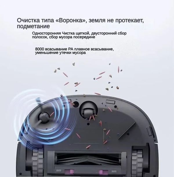 Робот-пылесос Midea W20, 5100