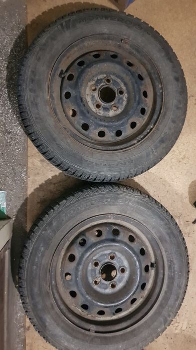 4 бр. зимни гуми + джанти 185/65/14