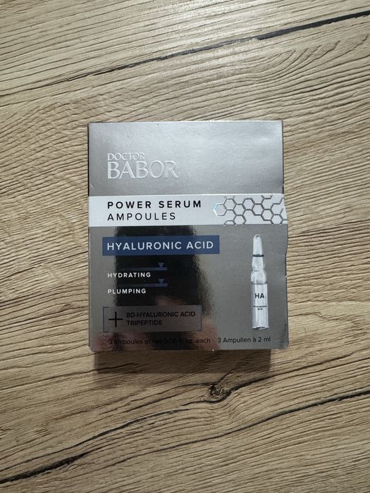 Fiole Babor Hydrialuronic Acid + set demachiere babor