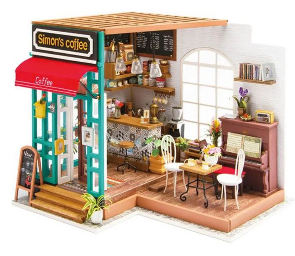 3d пъзел на Rolife - Simon’s Coffee