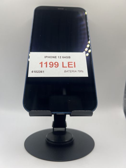 Iphone 12 64Gb, baterie 79%, Amanet Lazar Crangasi, 41023