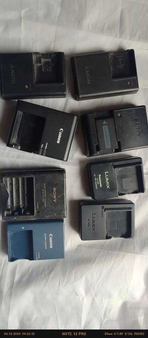 аккумуляторы и зарядные устройства для фотоаппаратов