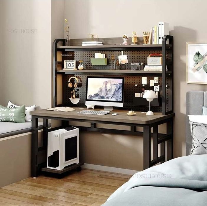 Двухслойная книжная полка компьютерные письменные столы