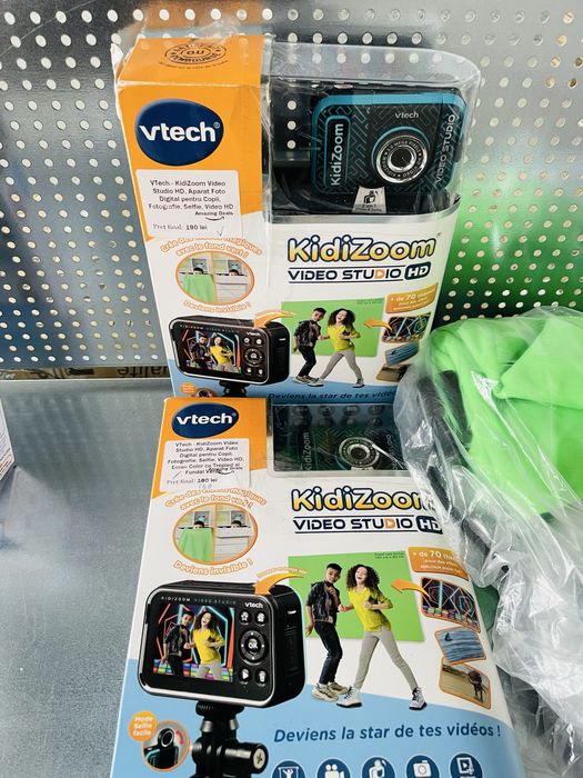 Aparat Foto si Video pentru Copii - VTech KidiZoom Video Studio HD