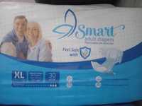 Подгузники для взрослых SMART размер XL , 30 шт в упаковке ,4000 тенге
