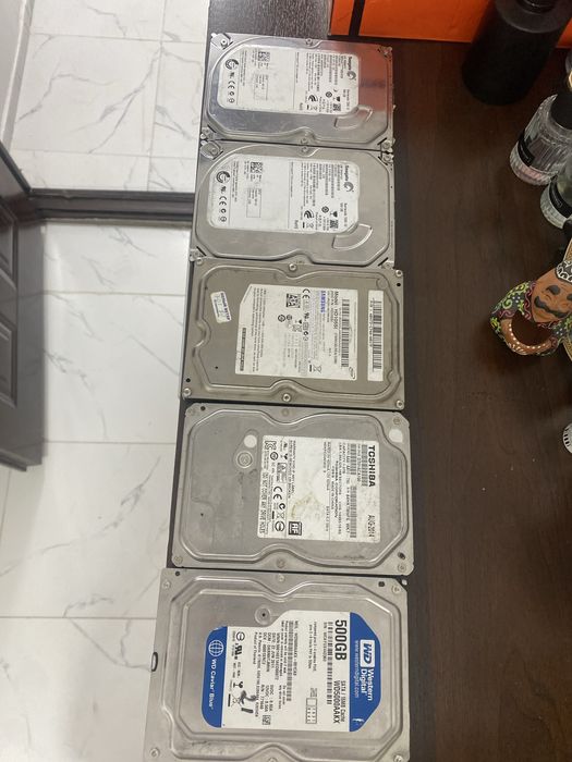 Продам 5 жестких дисков за 15.000tg